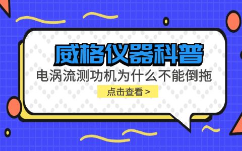 威格仪器科普-电涡流测功机为什么不能倒拖?插图